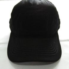 Topi Hitam Perekat Local Ripstop Cotton - Ce79ca