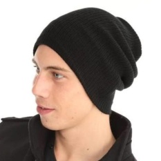 Topi Kupluk Beanie Polos Kaos Spandek Pria/wanita