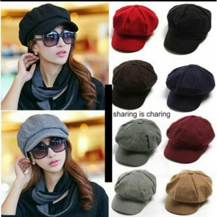 Topi Pet Newsboy Polos Membeli Jualan Topi Wanita topi pet newsboy polos membeli jualan topi wanita