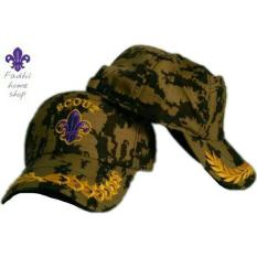 Topi Pramuka Loreng - 7E9aa5