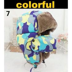 Topi Rusia Ushanka Winter Hat / Cap Import + Masker / Musim Dingin - Db3d79
