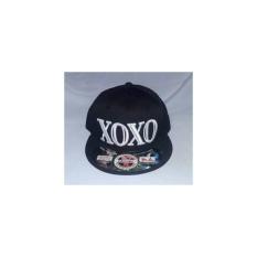 Topi Snapback Datar Xoxo Exo Topi Hiphop Xo Xo