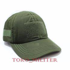 Topi Tactical Velcro (Hijau)