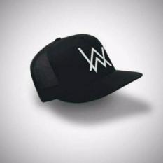 Topi TRUCKER Alan Walker-Hitam