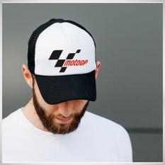 Topi Trucker Borgore MotoGP White Premium