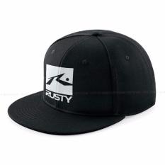 Topi55- Snapback RUSTY2 PREMIUM - Hitam