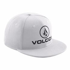 Topi55- Snapback Volcom1 PREMIUM - Putih