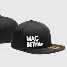 Topi55- Topi Snapback Macbeth1 PREMIUM - Hitam