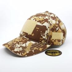 Topi55 - Topi Tactical Velcro - Desert Coklat