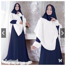 Totally Great Shop Gamis Syari Pesta Rubiah + Hijab Bergo kekinian - Fashion Busana Muslim Trend - Baju Kondangan Muslimah - Nikahan - Kebaya Modern - Ihfatiyah
