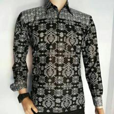 Totally Great Shop - Kado Ultah - Kemeja Seragam - Batik Eksklusif Lengan Panjang Pria Modern