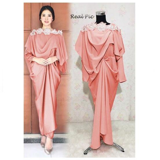 Totally Great Shop Kaftan Pesta Princess - Gamis Syari Pesta - Baju Kondangan Muslimah - Fashion Busana Muslim Wanita - Gamis Wisuda -Kebaya Modern - ihprinsa