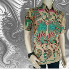 Totally Great Shop - Kemeja Seragam - Hem Batik Eksklusif Pria Merak