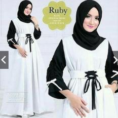 TotallyGreatShop Gamis Pesta Murah Bagus – Fashion Busana Muslim Wanita – Wisuda - Kondangan Hijaber Muslimah Murah - Gaun pesta Maxy Dress ihruby