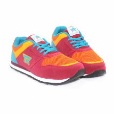 Trekkers JB-Bellagio 2 Sepatu Olahraga Laki-laki Warna Merah bata/Oranye
