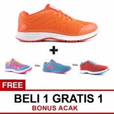Trekkers RL-I-Sanibel Sepatu Olahraga Oranye Muda/Oranye - Beli 1 Gratis 1 Random