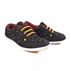 Trekkers TX-Star Sepatu Olahraga Hitam / Merah Bata