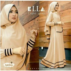 Gamis pesta - Baju gamis - Gamis wanita - Baju muslim wanita terbaru busui variasi lis XL