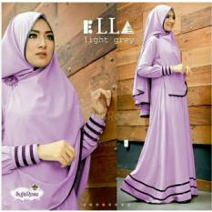 Gamis pesta - Baju gamis - Gamis wanita - Baju muslim wanita terbaru busui variasi lis XL