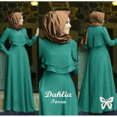 Gamis pesta - Baju gamis - Gamis wanita - Baju muslim wanita terbaru promo - maxi puls luaran