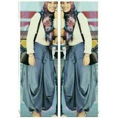 Trend Baju - Celana Aladin Denim Uk L - Biru