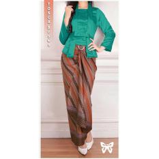Trend Baju - Kebaya Saten Uk L - Hijau