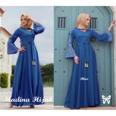 Trend Baju - Maxi Jersey Super Uk L - Coklat