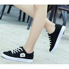 TREND TERKINI! Kets Jeans Denim Hitam 011 KD542