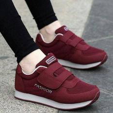TREND TERKINI! Sepatu Fashion Maroon Rp01 KD491