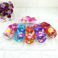 Trendi Sandal Karet Anak Bayi Perempuan Warna Dikirim RANDOM Acak JPTBNK