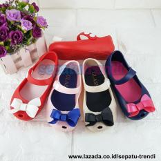 Trendi Sepatu Anak Perempuan Jelly Pita WARNA DIKIRIM RANDOM JLPTAKC