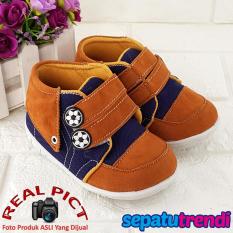 Trendi Sepatu Low Boot Anak Laki Batita Koboi JVNKBI