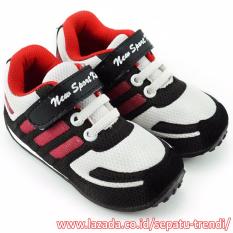 TrendiShoes Sepatu Anak Laki New Sport Kids DKDS - Merah