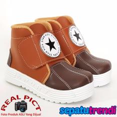 TrendiShoes Sepatu Boot Anak Laki-Laki Star Kid STARDPN - Tan Brown