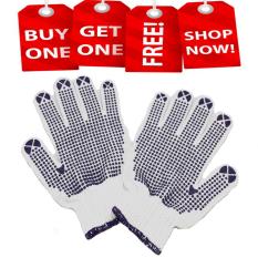 Trend's Sarung Tangan Deli Gloves Anti Slip Multifungsi Heat Ressistant Putih Beli 1 Gratis 1