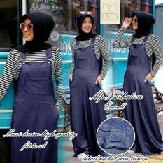 trendshopee Set 3in1 Overall Nurhaliza
