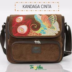 Trojika Fun Bag Tas Selempang Wanita Sling Bag Motif Etnik - Kandaga Cinta