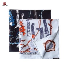 True silk small kerchief 100{55e037da9a70d2f692182bf73e9ad7c46940d20c7297ef2687c837f7bdb7b002} mulberry silk silk kerchief female type turban small scarf business scarf the inclined line is floral - intl