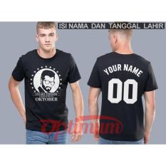 Tshirt Kaos Baju Lelaki Pria Laki Terbaik Nama Lahir Bulan Oktober - Eae367