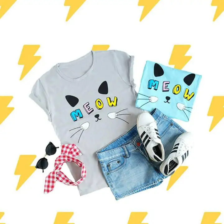 meow cat shirt