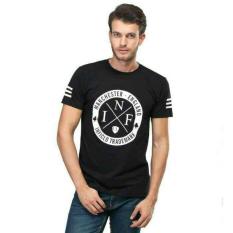 TSHIRT PRIA HITAM DISTRO-BAJU KAOS CLOTHING LAKI LAKI INF ORI MURAH