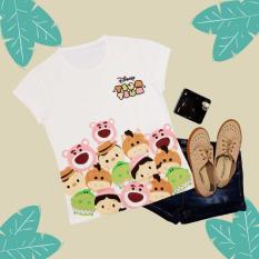 Tsum-tsum disney CDA1002 T-shirt Wanita / Kaos Cewek / Tumblr Tee Cewek / Kaos Wanita Murah / Baju Wanita Murah / Kaos Lengan Pendek / Kaos Oblong / Kaos Tulisan
