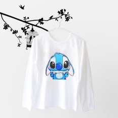 Acc Global / Kaos / Kaos Lengan Panjang / Kaos Wanita Lilo Peace Putih