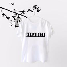ELLIPSES.INC Tumblr Tee / T-Shirt / Kaos Wanita Mama Muda - Putih