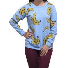 Cikitashop Kaos Cewe / Kaos Tumblr Tee Wanita / Kaos T-Shirt Wanita / Kaos Wanita Fashion / Atasan Wanita Sweater Jaket Banana 1