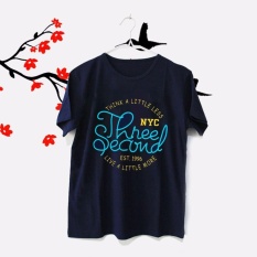 ELLIPSES.INC Tumblr Tee / T-Shirt / Kaos Wanita Three Second NYC - Navy