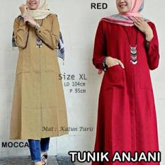 Baju Atasan - Tunik - Anjani - Blouse - Baju Muslim - Blus Muslim