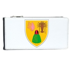 Turks and Caicos Islands National Emblem Multi-Card Faux Leather Rectangle Wallet Card Purse Gift - intl