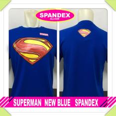 UC Kaos Bagus Distro / Tshirt Distro / T-shirt Oblong premium / Baju Kaos Pria Lengan Pendek/ Character Superhero Anime Cartoon / (SUPERMAN) - BIRU / Kaos Cowok / Pakaian Pria / Tumblr Tee / Oneck Polos Grosir Murah D3C
