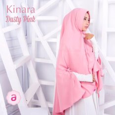 Ukhuwah Hijab Muslimah Syari' Kinara Premium - Dusty Pink